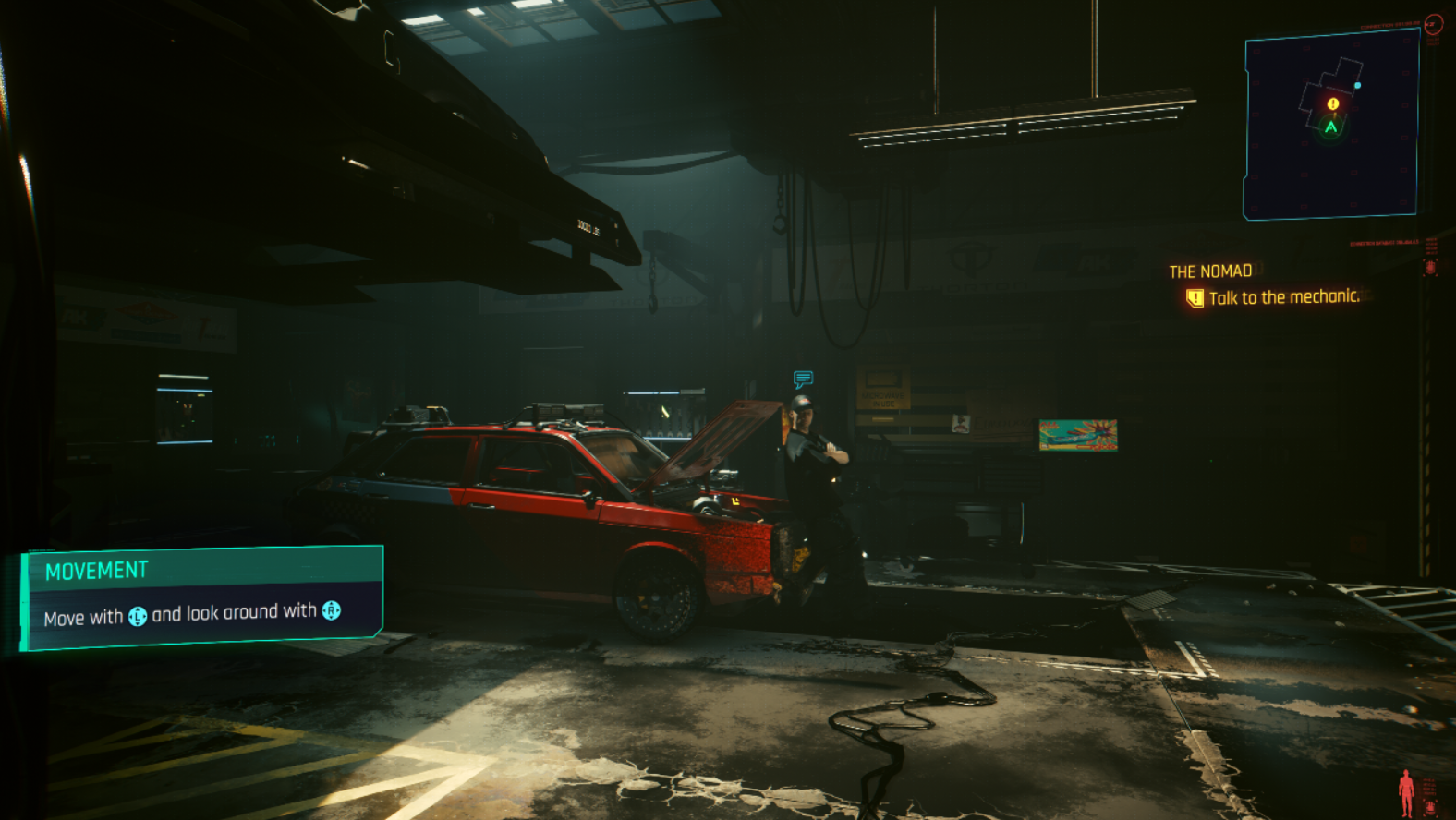 Cyberpunk 2077 running in KytyPS5